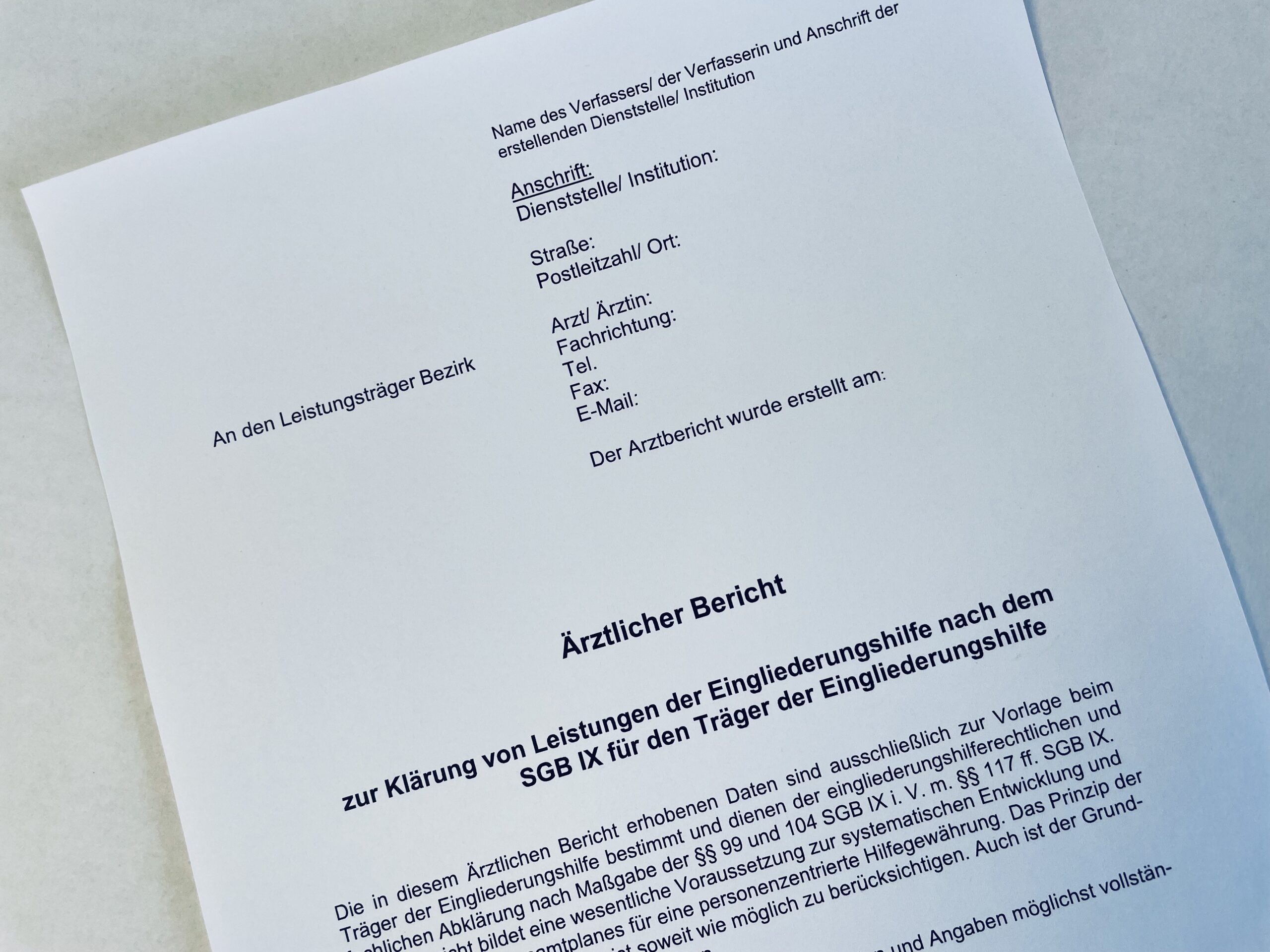 Arztbericht