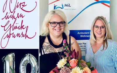 10 Jahre dabei: Das erste Jubiläum bei MiL