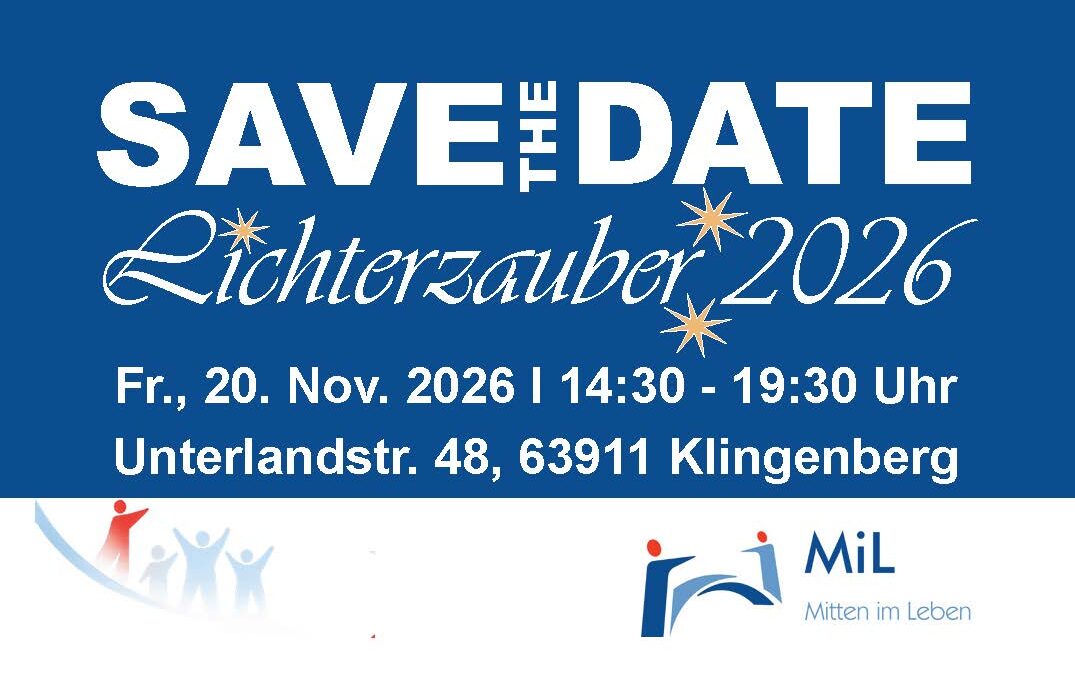 Save the Date I Lichterzauber 2026